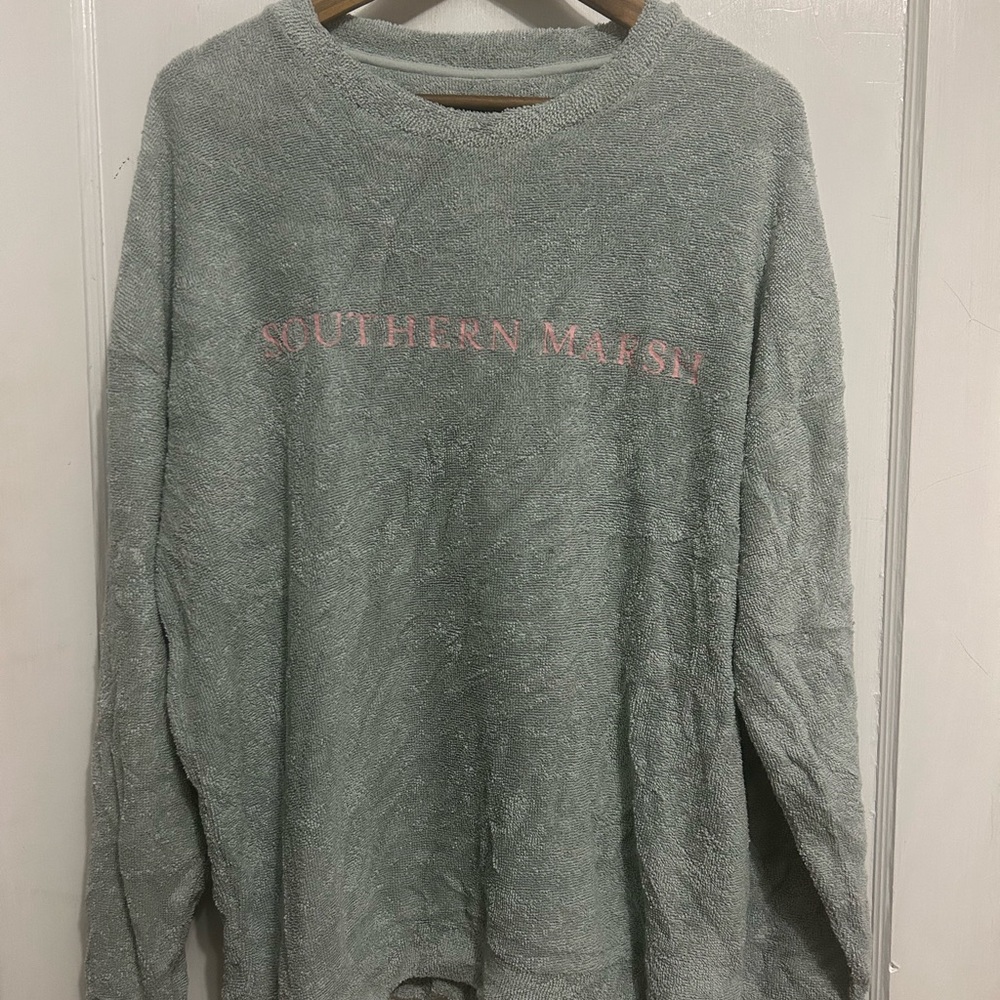 Southern Marsh Textured Knit Sweater